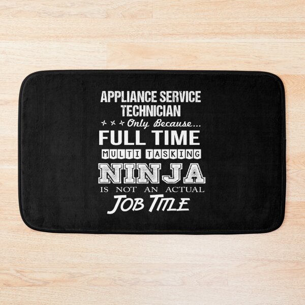 Item preview, Appliance Service Technician T Shirt - Multitasking Ninja Job Gift Item Tee designed and sold by cattontawn.