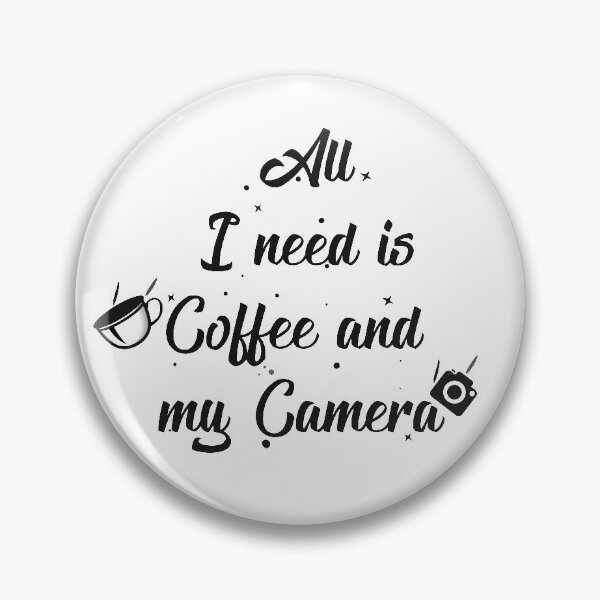 Item preview, All i need is coffee and my camera Travel mug designed and sold by wondesign37.
