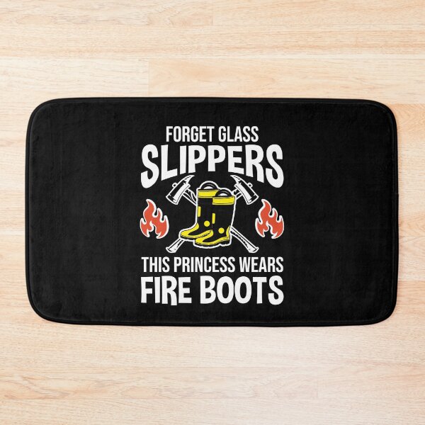 Item preview, This Princess Wears Fire Boots Female Firefighter designed and sold by TheReallyNiceStuff.