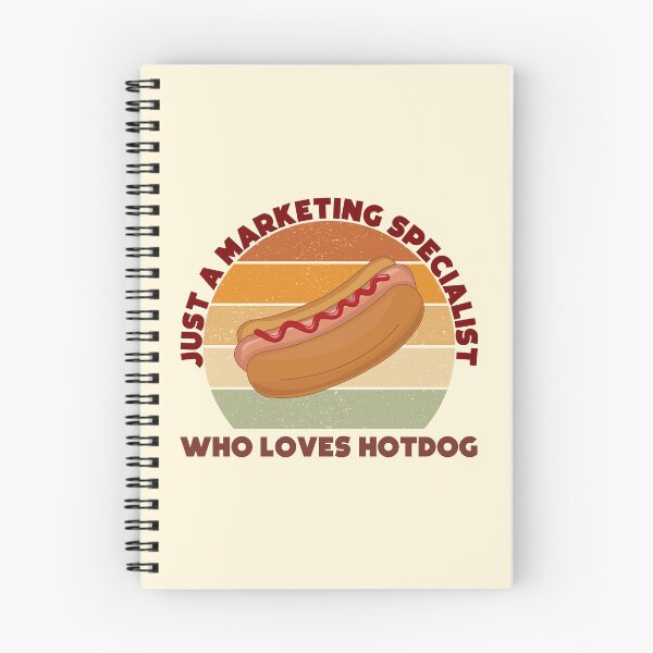 Item preview,  just a marketing specialist who loves hotdog, dark, marketing specialist job, marketing specialist humor, marketing specialist joke, marketing specialist meme, designed and sold by SGS-.