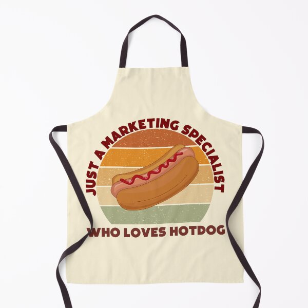 Item preview,  just a marketing specialist who loves hotdog, dark, marketing specialist job, marketing specialist humor, marketing specialist joke, marketing specialist meme, designed and sold by SGS-.