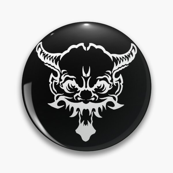 Item preview, Devil Face Sticker designed and sold by ShopyLK.