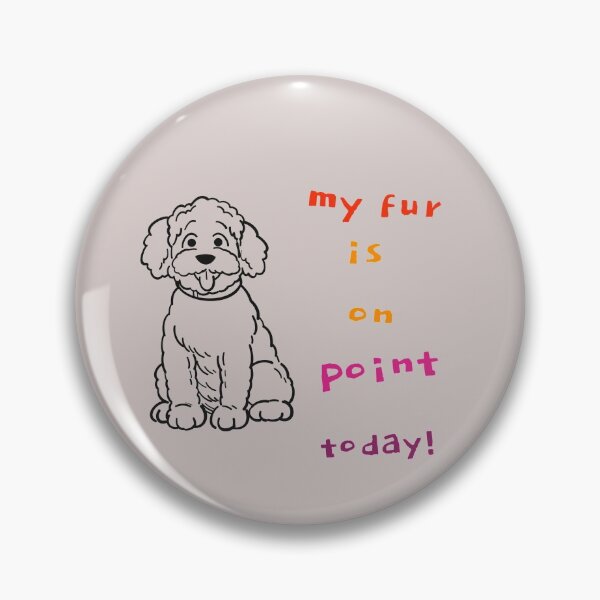 Item preview, My fur is on point today - cockapoo  designed and sold by kookycomet.