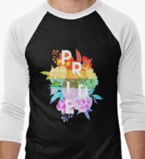 Floral Pride Men's Baseball ¾ T-Shirt