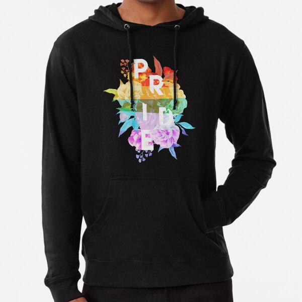 Floral Pride Lightweight Hoodie