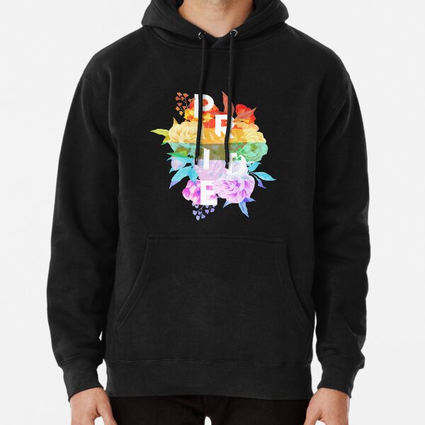 Floral Pride Pullover Hoodie