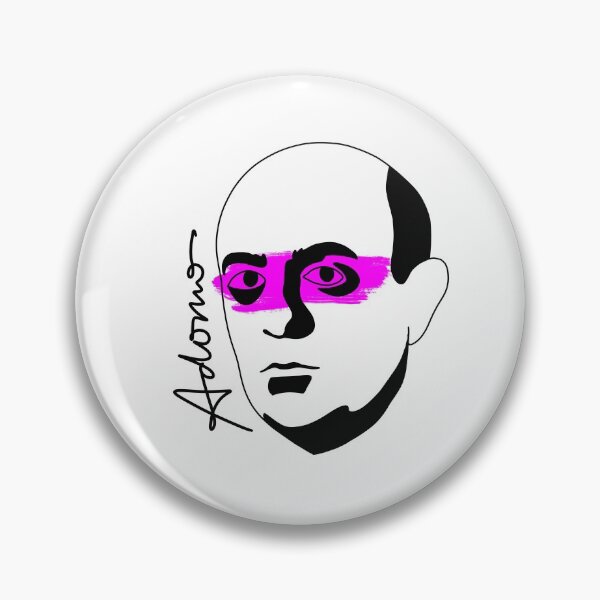 Item preview, Theodor Adorno (German Philosopher) - Philosophy Portrait designed and sold by isstgeschichte.