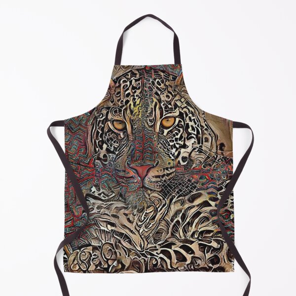 Item preview, Selkis, leopard, wild cat, leopardo, lea roche paintings designed and sold by L. ROCHE.
