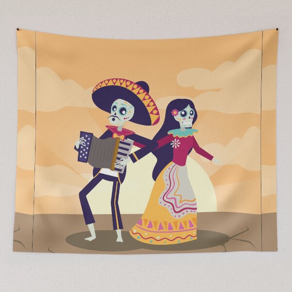 Item preview,  Dia De Los Muertos sugar skull designed and sold by Emil1993.
