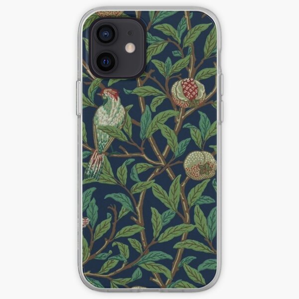 william Morris - bird & pomegranate iPhone Soft Case
