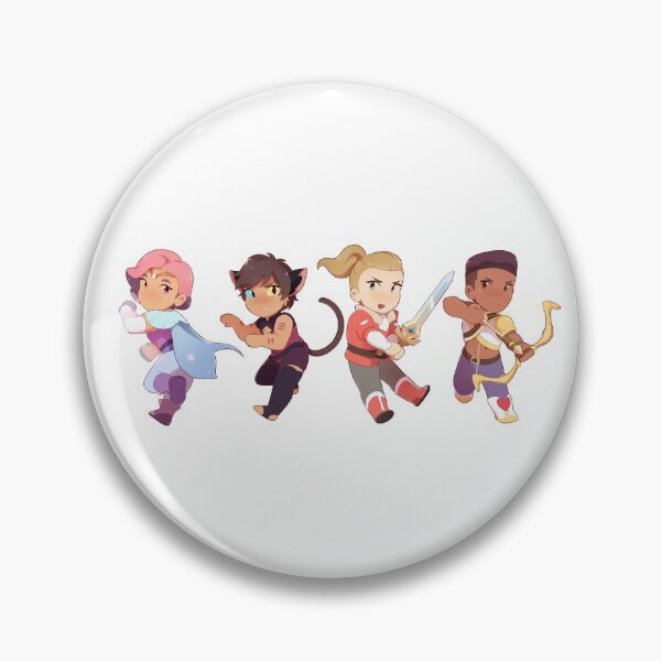 Item preview, She-Ra Best Friend Squad Chibis designed and sold by applesartt.