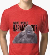 What would Harambe do? Tri-blend T-Shirt