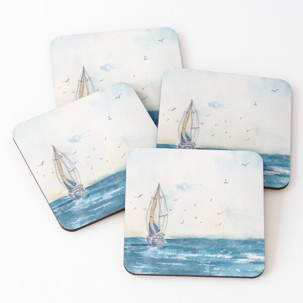 Item preview, Watercolor Sails designed and sold by AlaCraciun.