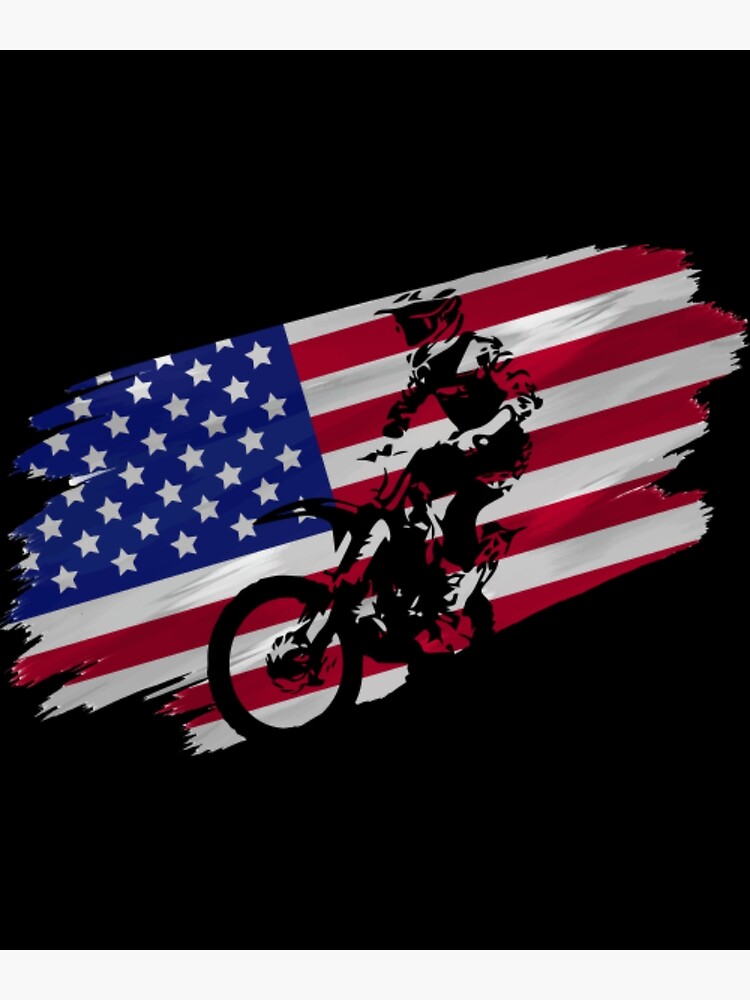 american flag dirt bike gear