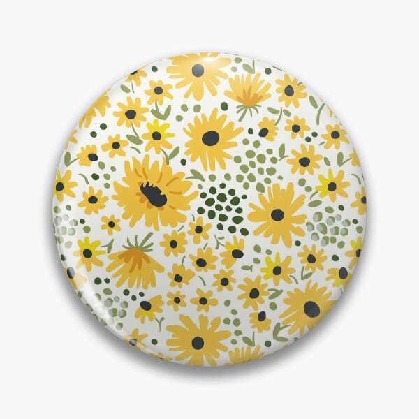 Item preview, Sunflower Pattern With Ditsy floral illustration, Sunflower Seamless Pattern, Sunflower Pattern Design designed and sold by graphic-genie.