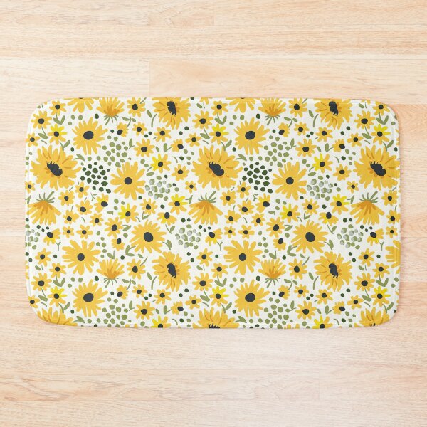 Item preview, Sunflower Pattern With Ditsy floral illustration, Sunflower Seamless Pattern, Sunflower Pattern Design designed and sold by graphic-genie.