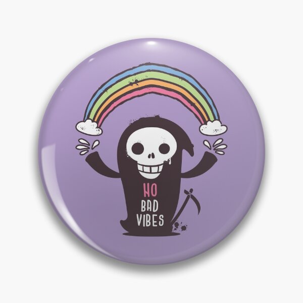 Item preview, No Bad Vibes - Grim Reraper designed and sold by zoljo.