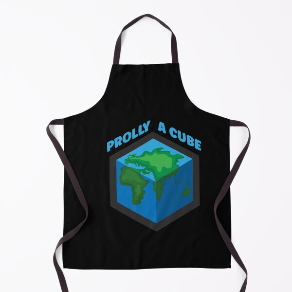 Item preview, Prolly a Cube - Funny Flat Earther designed and sold by TeeZazzle.