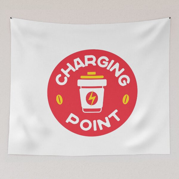 Item preview, Coffee Charging Battery - Charging Point designed and sold by PrasartShop.