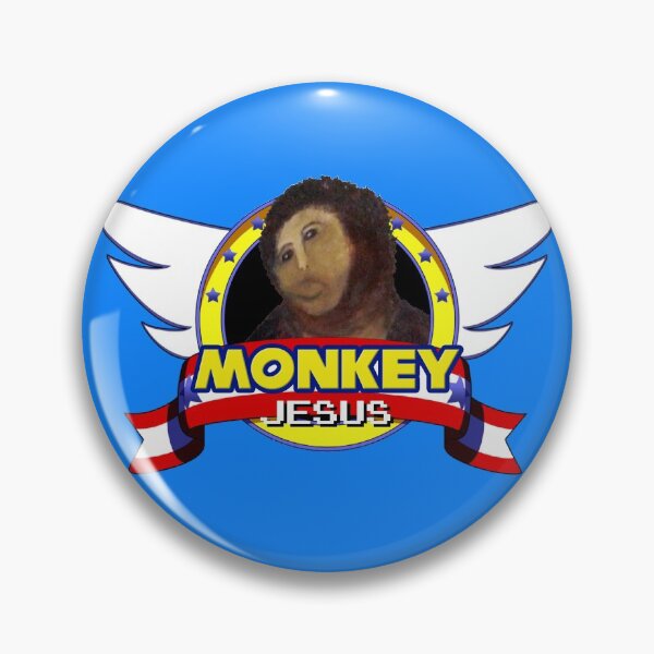 Artikelvorschau, Affe Jesus Sonic entworfen und verkauft von AskBeeves.
