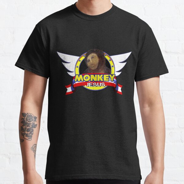 T Shirts Jesus Affe Redbubble