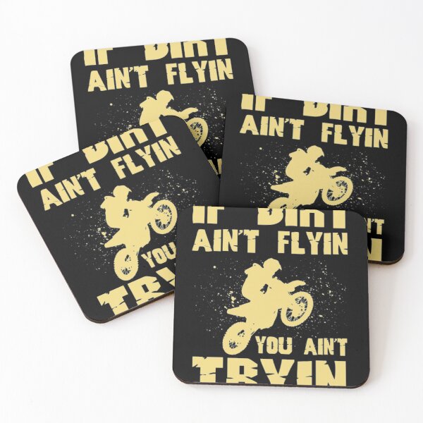 Item preview, Dirt Bike I Motocross Dirt Ain't Flyin designed and sold by NeJaSimse.