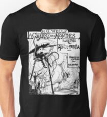 Krieg der Welten 1906 Print Ad Illustration (dunkles Kleidungsstück) Slim Fit T-Shirt