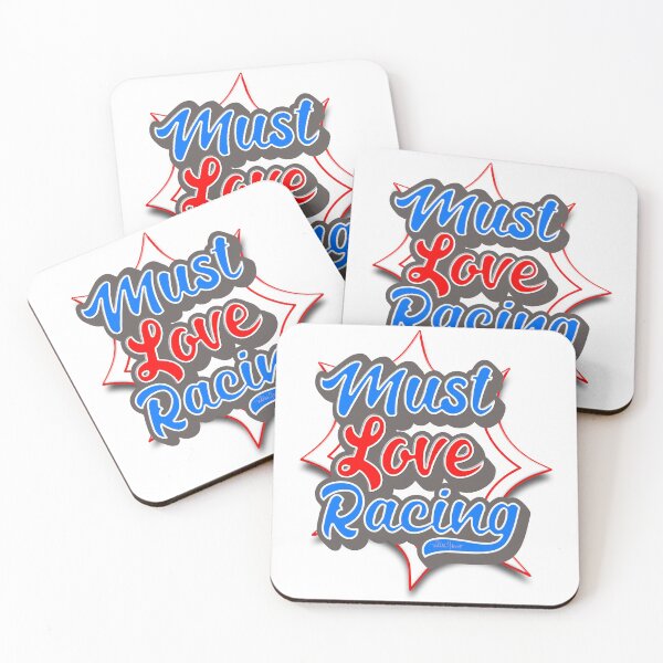Item preview, Must Love Racing Word Art designed and sold by WLHmedia.com .