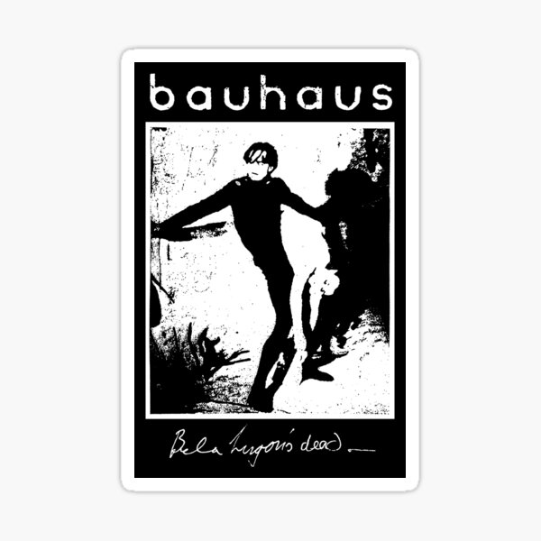 Vista previa del artículo con la obra «Bauhaus - La muerte de Bela Lugosi - Caligari», diseñado y vendido por createdezign.
