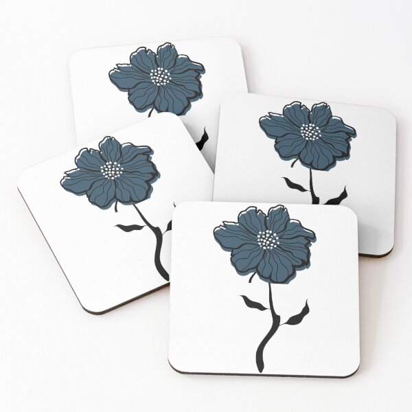Item preview, Navy Flower   designed and sold by roocky.
