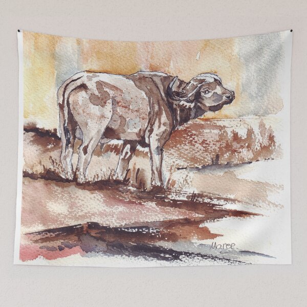 Item preview, African Buffalo designed and sold by Maree Clarkson .