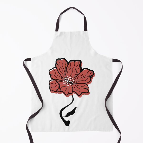 Item preview, Hand Drawing Red Flower designed and sold by roocky.