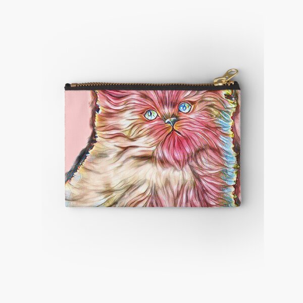 Item preview, Pink Cat zoom  designed and sold by Eunoia-ikigai.