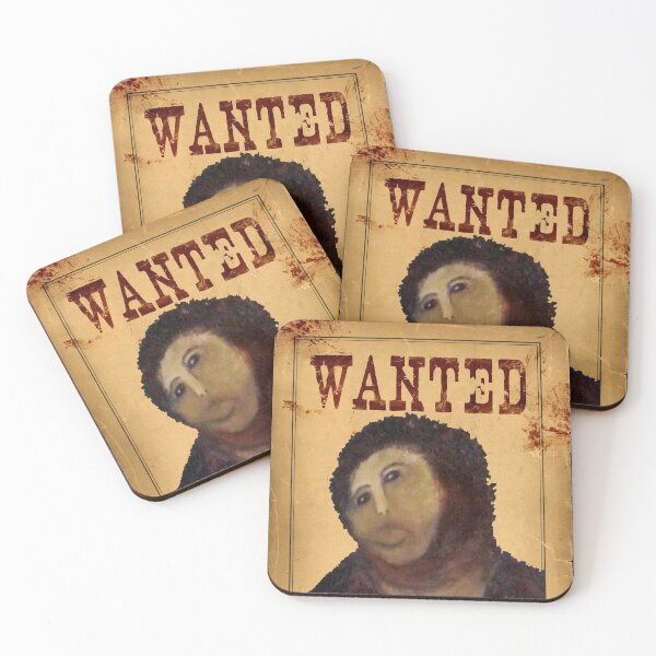 Item preview, Wanted: Monkey Jesus designed and sold by AskBeeves.