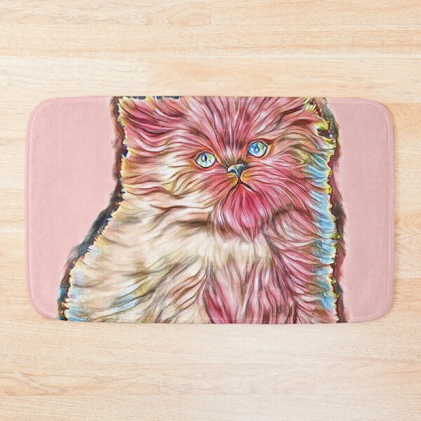 Item preview, Pink Cat zoom  designed and sold by Eunoia-ikigai.
