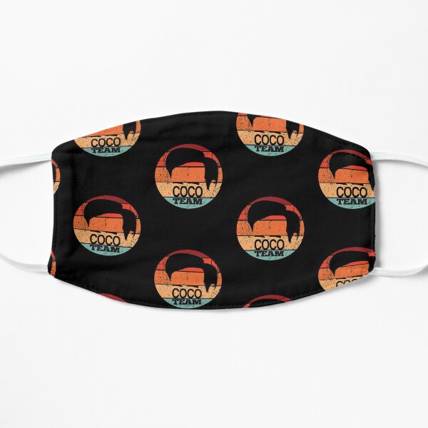 Conan O'Brien vintage sunset Flat Mask