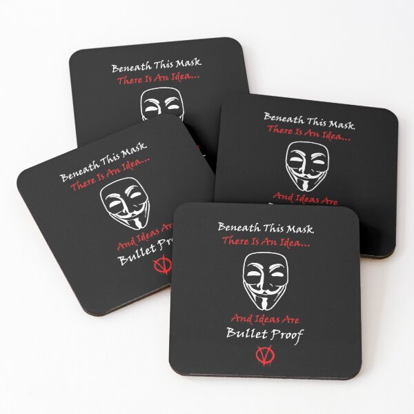 Item preview, V For Vendetta - Ideas Are Bullet Proof designed and sold by Forevercreative.