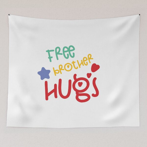 Item preview, Free Brother Hugs designed and sold by PrasartShop.