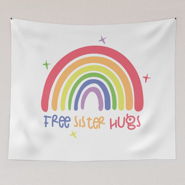 Item preview, Free Sister Hugs designed and sold by PrasartShop.