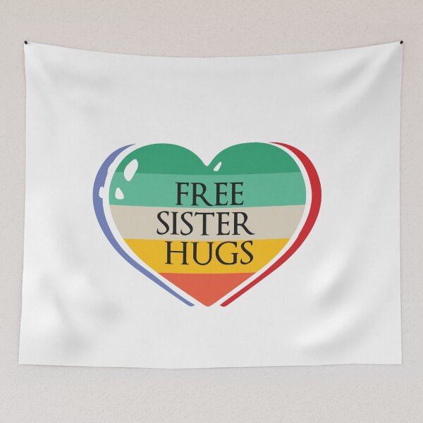 Item preview, Free Sister Hugs designed and sold by PrasartShop.