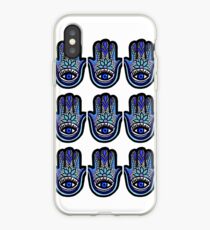 Hamsa Blu iPhone Case