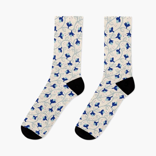 Item preview, Fuchsias in Blue designed and sold by The Wellington Boot.