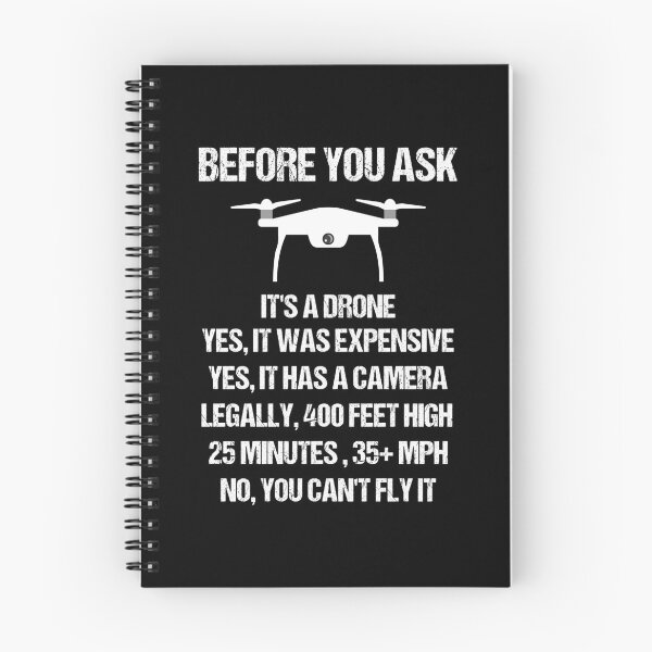 Item preview, Before You Ask, Drone Joke designed and sold by TashaVector.