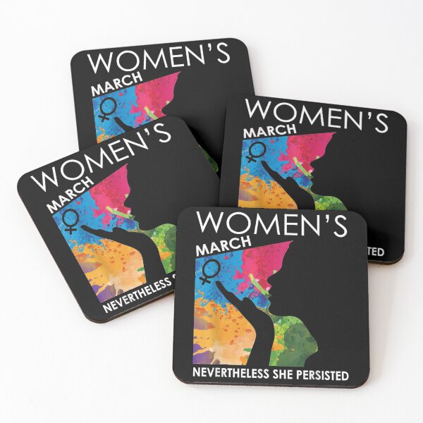 Item preview, Nevertheless She Persisted - Feminism Womens March designed and sold by bensonaliyah.