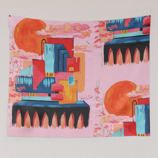 Item preview, Dana Krystle_Architecture Illustration _ 3 designed and sold by dana-krystle.