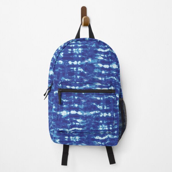 Item preview, Natural blue tie-dye line design pattern designed and sold by V-Top-Design.