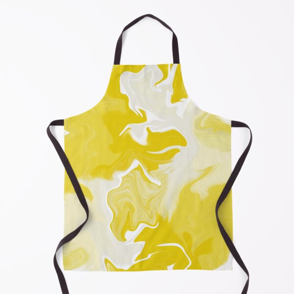 Item preview, Yellow seamless pattern, abstract background, chaotic colored spots. designed and sold by UVI-CA.