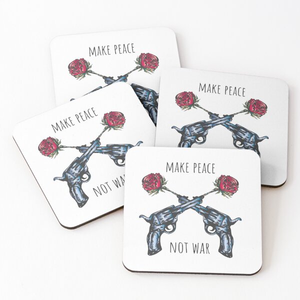 Item preview, make peace, not war designed and sold by Zuhair Ashraf.