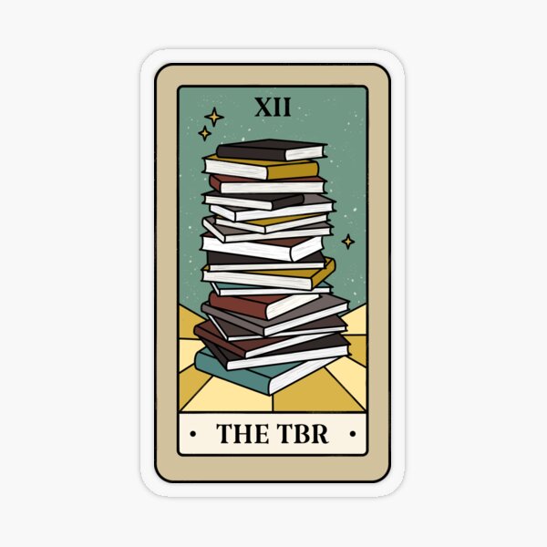 Bookish Tarot - The TBR Transparent Sticker