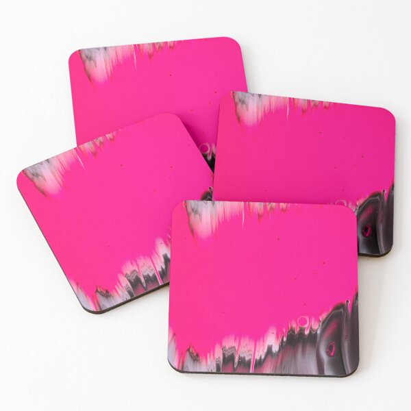 Item preview, Abstract Art Black And Pink  designed and sold by asun5.